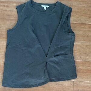 Banana Republic Charcoal Muscle Tee